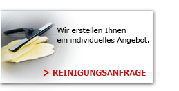 Reinigungsanfrage